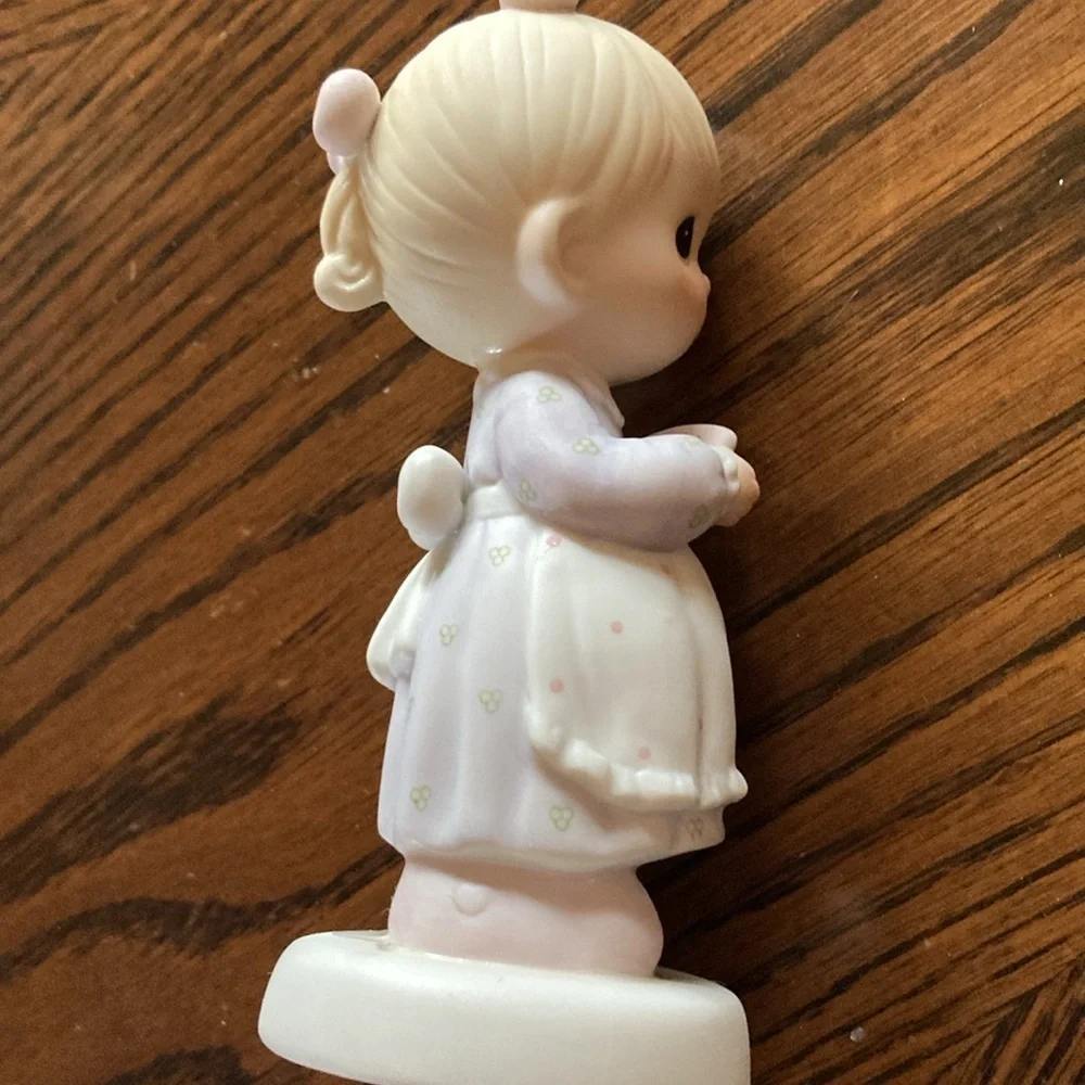 Precious Moments The good Lord always delivers porcelain moms moms to be 1989